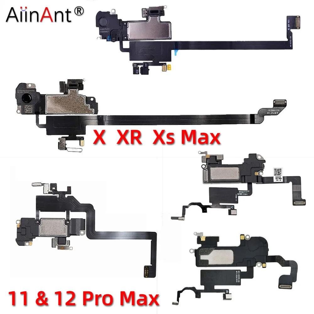 Aiinant-ミニ近接センサーサウンドイヤホンスピーカー,フレックスケーブル電話部品,iphone x,xs,11, 12 pro max,xr,100% テスト