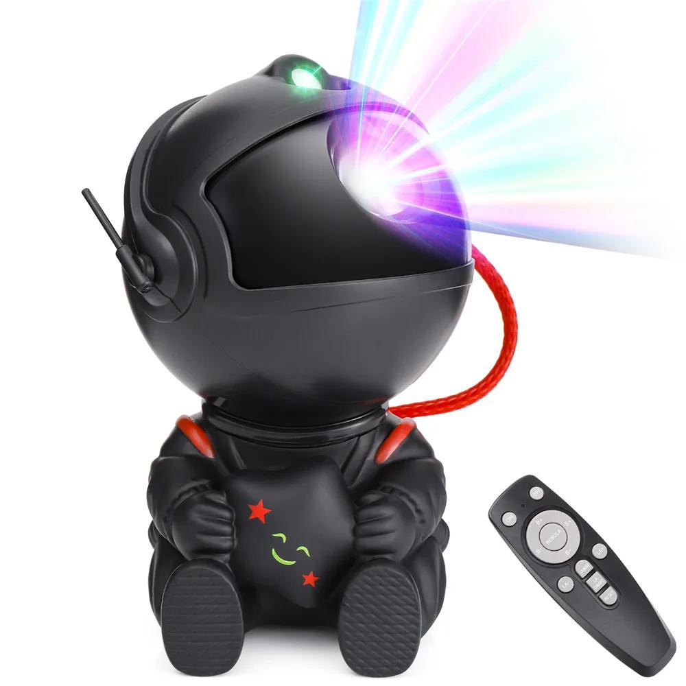 ギャラクシープロジェクター LED ナイトライトスタープロジェクター宇宙飛行士プロジェクターギャラクシーライト家の装飾寝室子供キッズギフト