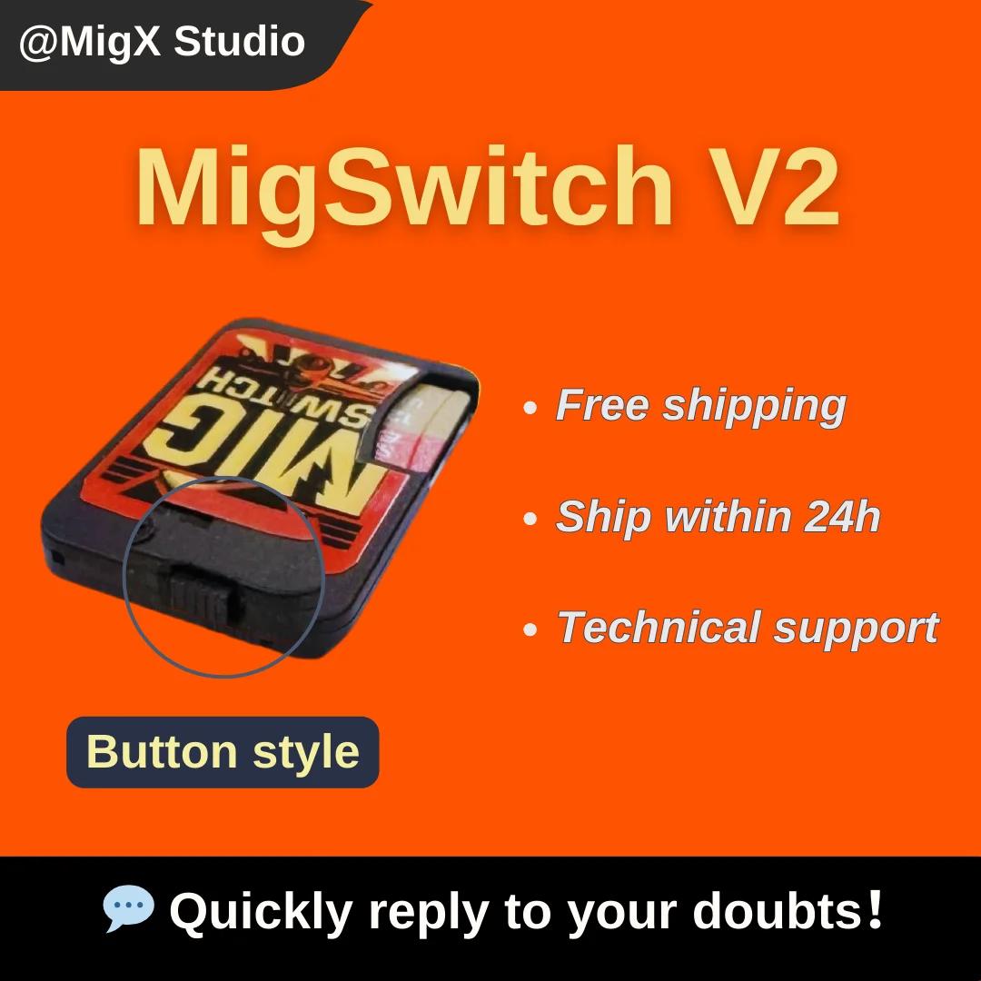 MIG Switch V2 ns変更チップユニバーサルカード、フラッシュカート、プラグアンドプレイ