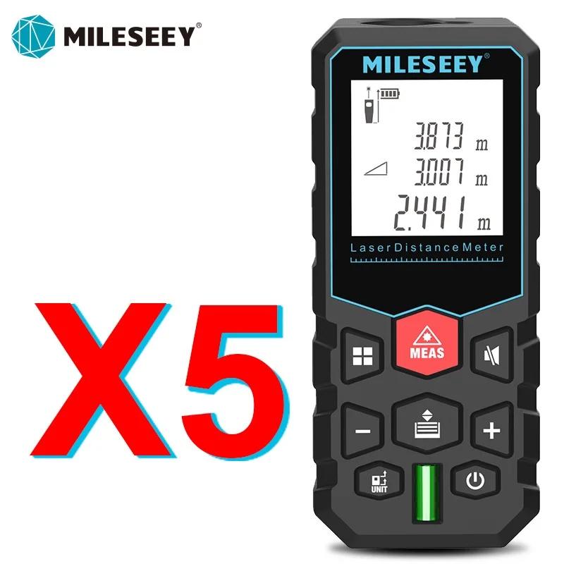 Mileseey-電子ホイール付きデジタルレーザー距離計,レーザー距離計