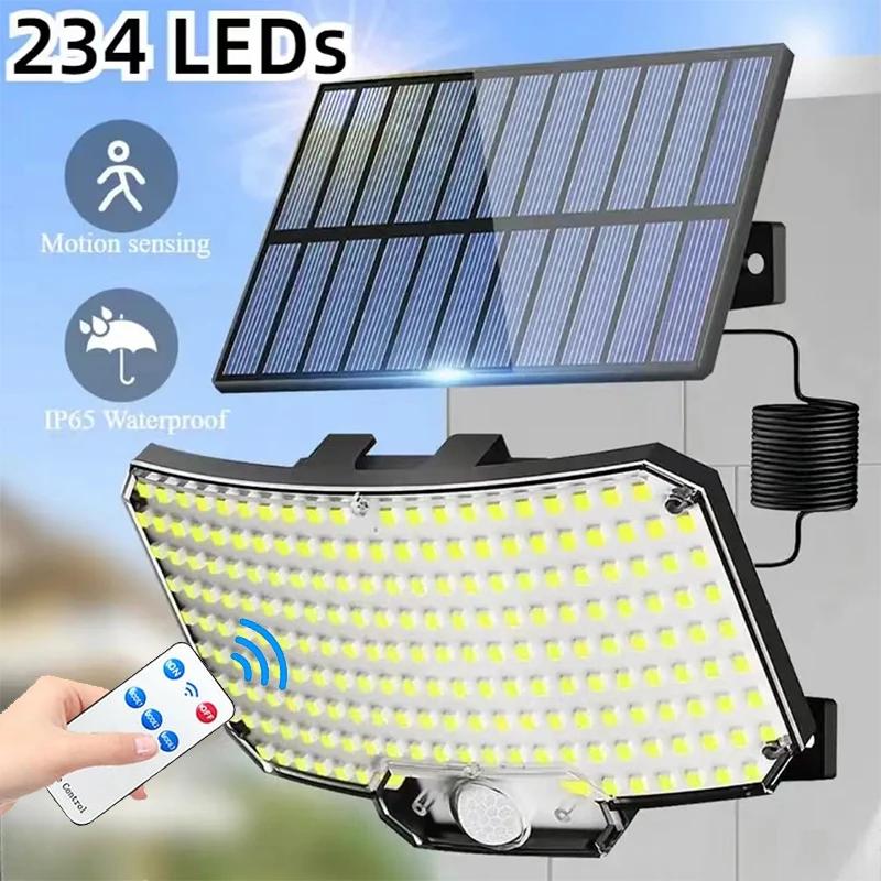 ソーラーライト屋外超高輝度モーションセンサーソーラー強力なパワー LED ガーデンウォールランプ IP65 防水 3 動作モード