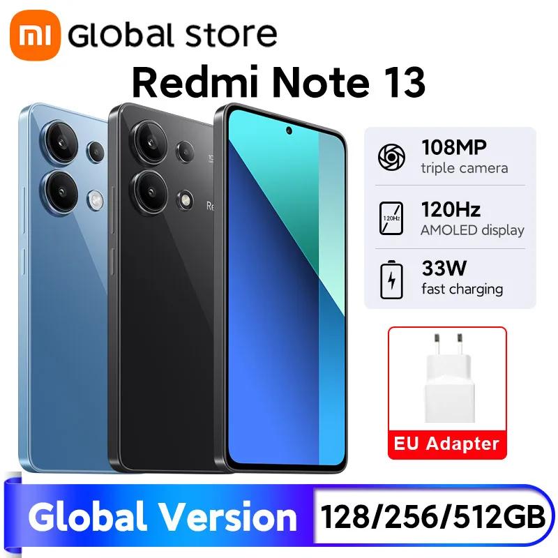 Xiaomi-Redmi Note 13スマートフォン,snapdragon 685プロセッサを搭載したグローバルバージョンの携帯電話,108mpカメラ,6.67インチFHD AMOLEDディスプレイ,33w急速充電,120hz