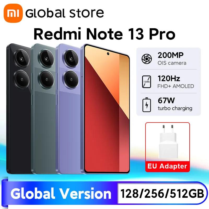 Xiaomi-Redmi Note 13 Proスマートフォン,グローバルバージョン,4g,mtk helio G99-Ultra, 6.67 "amoledディスプレイ,67W,ターボ充電,5000mAh,新品