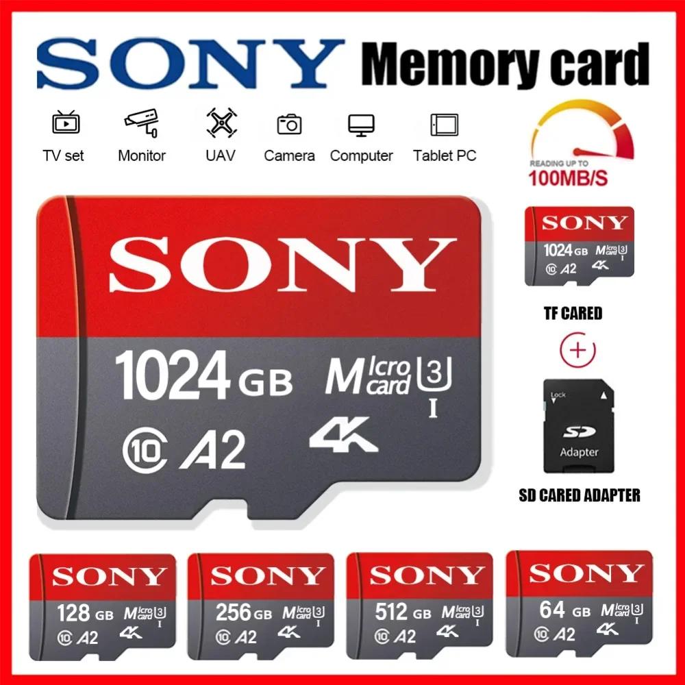 Sony-マイクロSDメモリーカード,高速,1024GB,4k,ウルトラHD,ビデオa2 tf,xiaomiカメラ用,ドローン