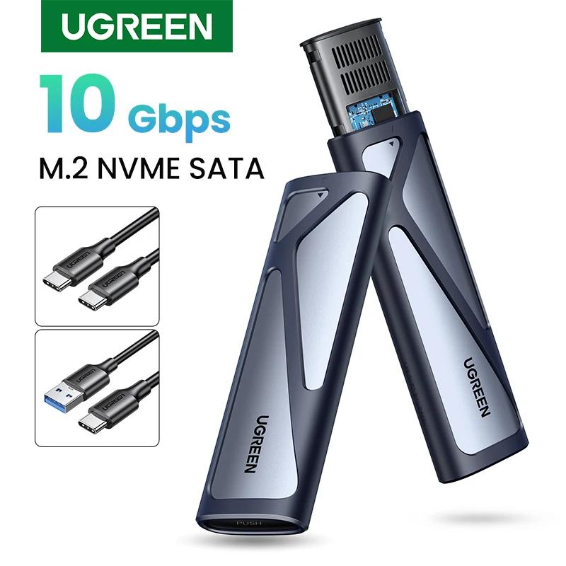 Ugreen-エンクロージャーnvm.2,nvme用USBタイプc 3.1 ssdアダプター,nvme ngff sata/b,キーssd用